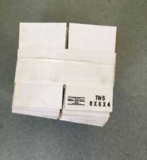 25 6x 6x4 6" x 4" boxes Cardboard Box Mailing Packing Shipping carton corrugated for sale  Shipping to South Africa