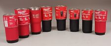Lot Of 8 Milwaukee 20 & 30oz Packout Tumblers (CUPS ONLY) Longest Temp Retention, used for sale  Shipping to South Africa