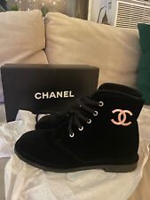 Black suede chanel for sale  New York