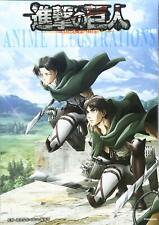 Libro de Arte de Ilustraciones de Anime Attack on Titan Shingeki no Kyojin Japón USADO, usado segunda mano  Embacar hacia Argentina