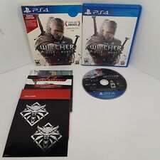 Witcher III 3 Wild Hunt (PlayStation 4 PS4) Complete CIB. Cleaned & Tested for sale  Shipping to South Africa