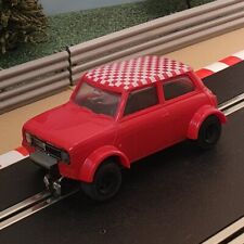 Coche Scalextric 1:32 - Mini Cooper rojo con techo a cuadros #Y segunda mano  Embacar hacia Mexico