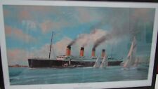 signed titanic print for sale  SOUTH OCKENDON