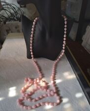 Pink beaded necklace for sale  Ogden