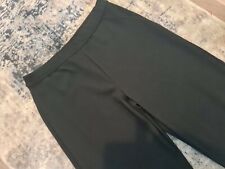 DUNNES BLACK STRETCH PULL ON RIBBED BOOTCUT TROUSERS SIZE 14 16 for sale  DONAGHADEE