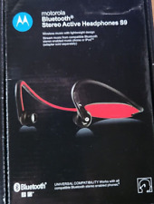 Fones de ouvido ativos estéreo Bluetooth Motorola S9 CAIXA ORIGINAL cabo de carregamento comprar usado  Enviando para Brazil