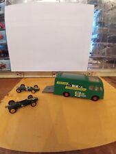 LESNEY MATCHBOX MAJOR PACK M-6 BP RACING CAR TRANSPORTER w/cars for sale  Shipping to Ireland