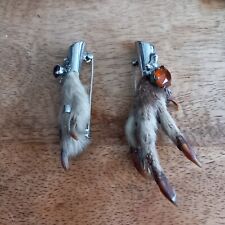Grouse foot brooches for sale  NEWCASTLE UPON TYNE