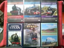 Steam railway dvd for sale  HIGH PEAK