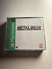 Metal Gear Solid Greatest Hits PS1 CIB (Sony PlayStation 1, 1999) Probado  segunda mano  Embacar hacia Argentina