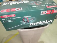 metabo AHS1865 cordless hedge trimmer 18v for sale  Shipping to South Africa