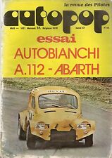 Autopop 1973 autobianchi d'occasion  Rennes-