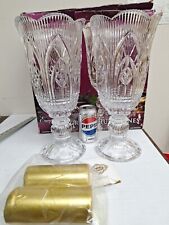 pair vases crystal large for sale  Prudenville