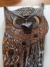 Upcycled painted owl for sale  OLDBURY
