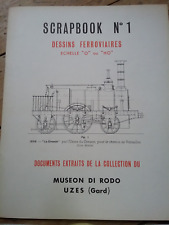 Lot scrapbook dessins d'occasion  Saint-Germain-des-Fossés