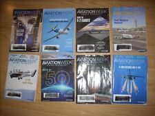 Lote de 8 revistas AVIATION WEEK & SPACE TECHNOLOGY, 2023 e 2024 comprar usado  Enviando para Brazil