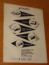 Olivetti lettera anni usato  Italia