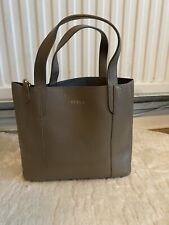 Furla handbag grey for sale  LONDON