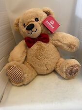 Edible Arrangements EDI Teddy Bear Tan With Tag Red Bow Tie., used for sale  Shipping to South Africa