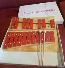 Sonor Percussion Sopran Glockenspiel G 30 Xylophon, 2 Holzkopfschlägel 19 Töne, gebraucht gebraucht kaufen  Usingen