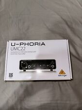 Usado, Interface de áudio USB Behringer U-Phoria UMC22 comprar usado  Enviando para Brazil