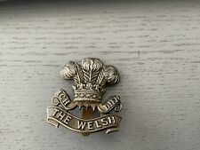 Welsh regiment volunteers for sale  CREWE