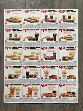 (20) Burger King Food, combo, cupons de café da manhã válidos. 23/06/2024 comprar usado  Enviando para Brazil