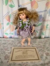 HERITAGE SIGNATURE COLLECTION VIOLET PETALS 16" PORCELAIN DOLL 12343, used for sale  Shipping to South Africa