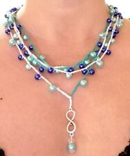 azzurra collana perle usato  Villorba