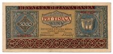 Croazia rara banconota usato  Vittorio Veneto