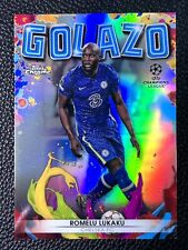 2021-22 Topps Chrome UEFA Champions League Romelu Lukaku Chelsea Golazo #G-7 comprar usado  Enviando para Brazil