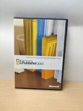 Microsoft publisher 2003 for sale  UK