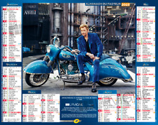 Calendrier poste johnny d'occasion  France