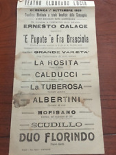 1929 napoli locandina usato  Roma