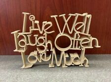 Live well laugh for sale  Omaha