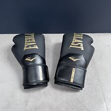 Everlast Pro Styling Elite Training Boxing Gloves Black Gold 10oz New! for sale  Shipping to South Africa