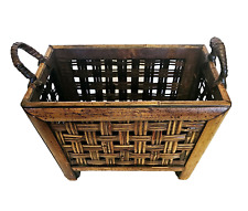 Rattan woven basket for sale  Brentwood