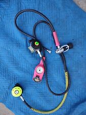 Mares Oceanic  Scuba Regulator & Guages Original Owner Color Black/Pink/Yellow  for sale  Shipping to South Africa