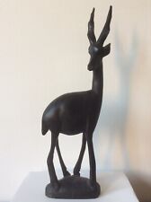 Antilope intagliata legno usato  Roma