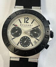 BVLGARI Diagono cronógrafo automático alumínio 38mm relógio AC 38 TA comprar usado  Enviando para Brazil