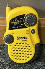 Clipe de rádio esportivo portátil Lenoxx Sound AM/FM amarelo modelo PR-36 testado comprar usado  Enviando para Brazil