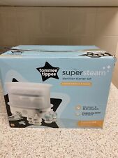 Tommee Tippee Baby Bottle Super Steam Steriliser Complete Starter Feeding Set for sale  Shipping to South Africa