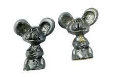 Pewter mice minature for sale  Palestine
