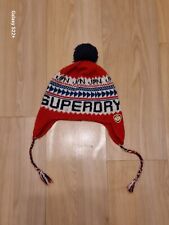 Superdry hat red for sale  GODALMING