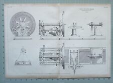 1847 engineering print for sale  YORK