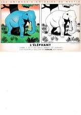 Chromo image animaux d'occasion  Saint-Igny-de-Vers