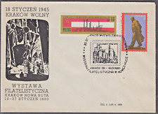 POLAND 1980 010 POSTMARK, KRAKÓW 28, Philatelic Exhibition in Nowa Huta. na sprzedaż  PL