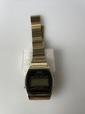 Relógio de pulso digital CASIO tom dourado ultrafino 145 SA 55G Japão comprar usado  Enviando para Brazil