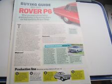 Buyers guide rover for sale  Shipping to Ireland