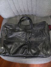 Leather Briefcase Tumi Alpha black distressed, used for sale  Tucson